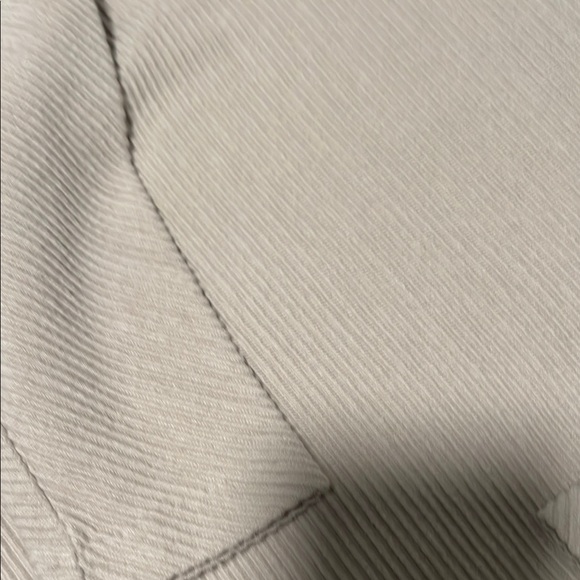 Zara Cream Crewneck Sweater Ribbed Knit - Picture 3 of 3